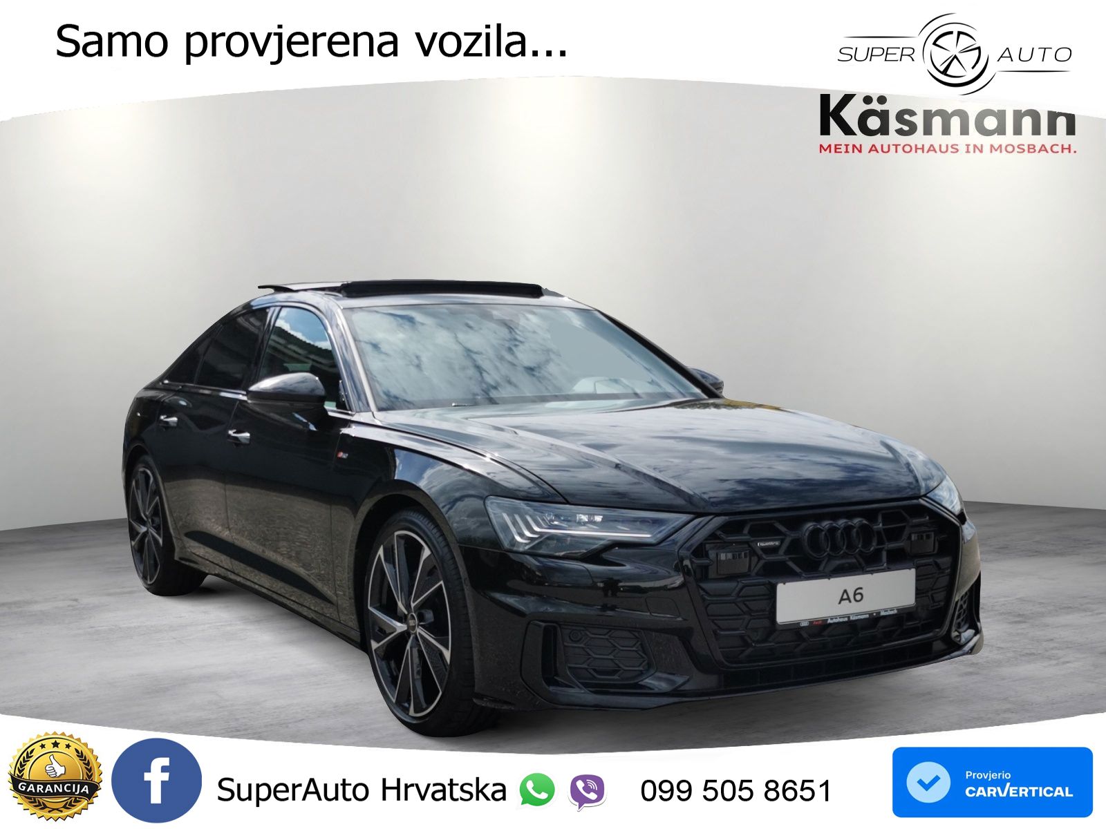 Audi A6 40 TDI (204 KS) quattro ultra S tronic S line MATRIX+GR SJED+KAM
