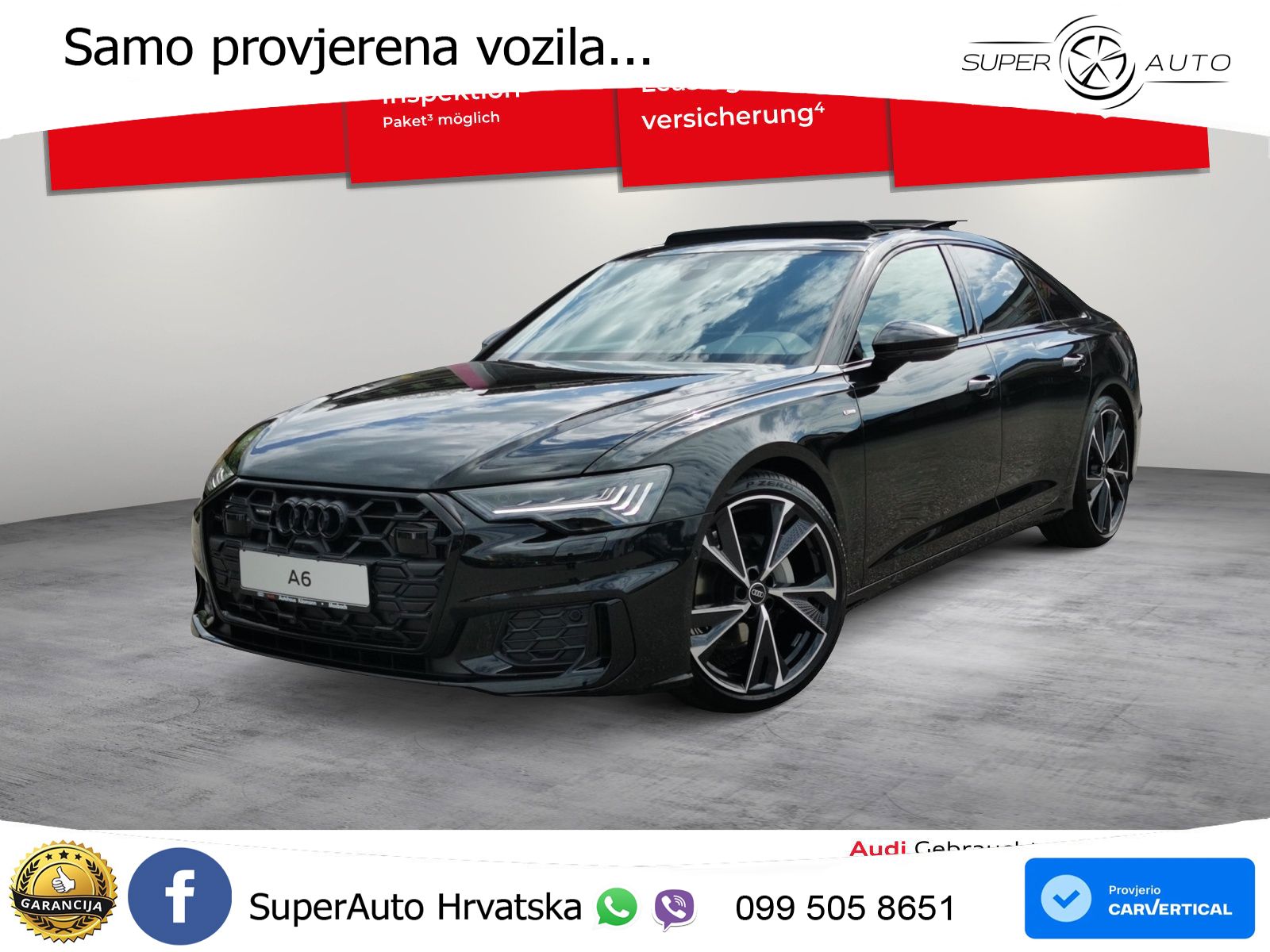 Audi A6 40 TDI (204 KS) quattro ultra S tronic S line MATRIX+GR SJED+KAM