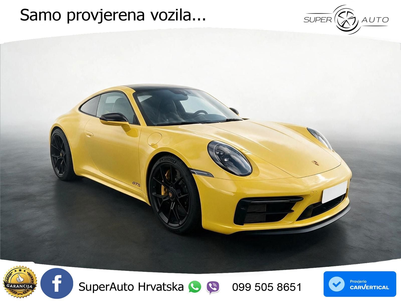 Porsche 911 Carrera GTS 3.0 (480 KS)