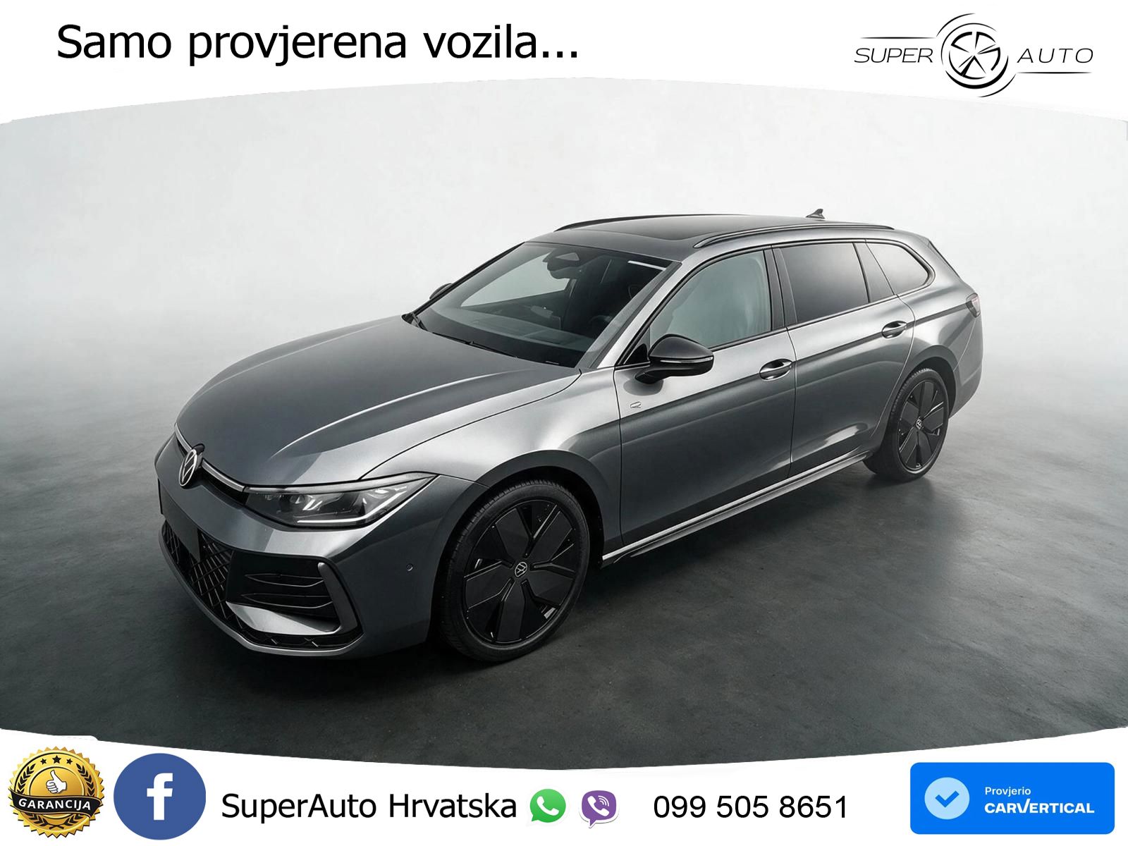 Volkswagen Passat Variant 2.0 TDI (193 KS) 4MOTION DSG R-Line LED+GR SJED+ACC