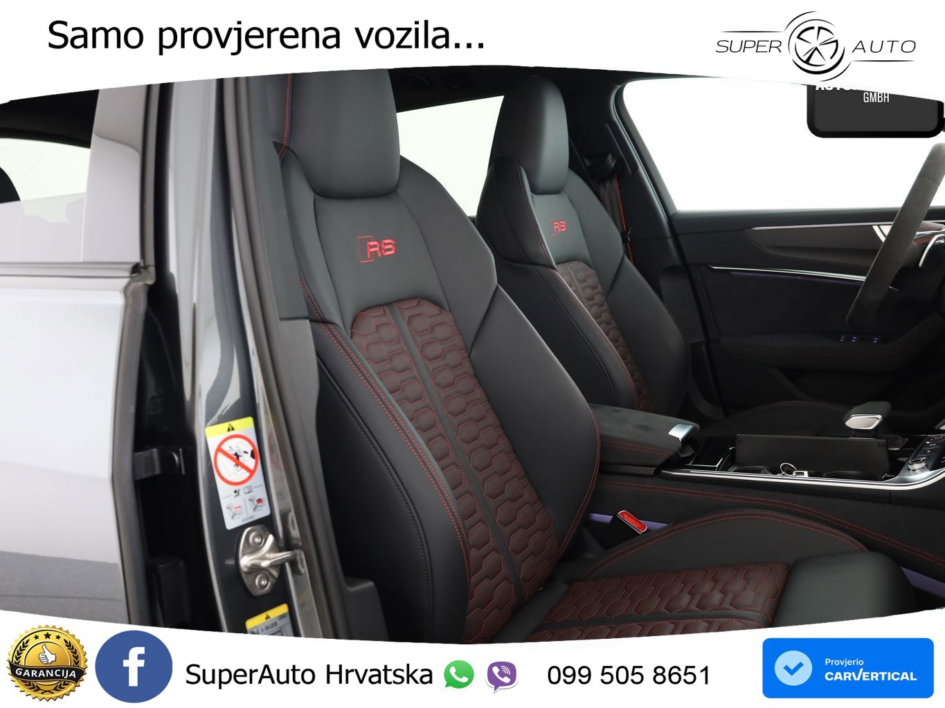 Audi RS6 Avant 4.0 TFSI V8 performance (630 KS)  quattro tiptronic LED+GR SJED+ACC