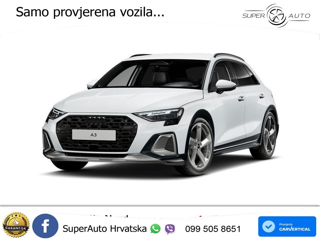 Audi A3 allstreet 35 TFSI (150 KS) LED+GR SJED+ACC