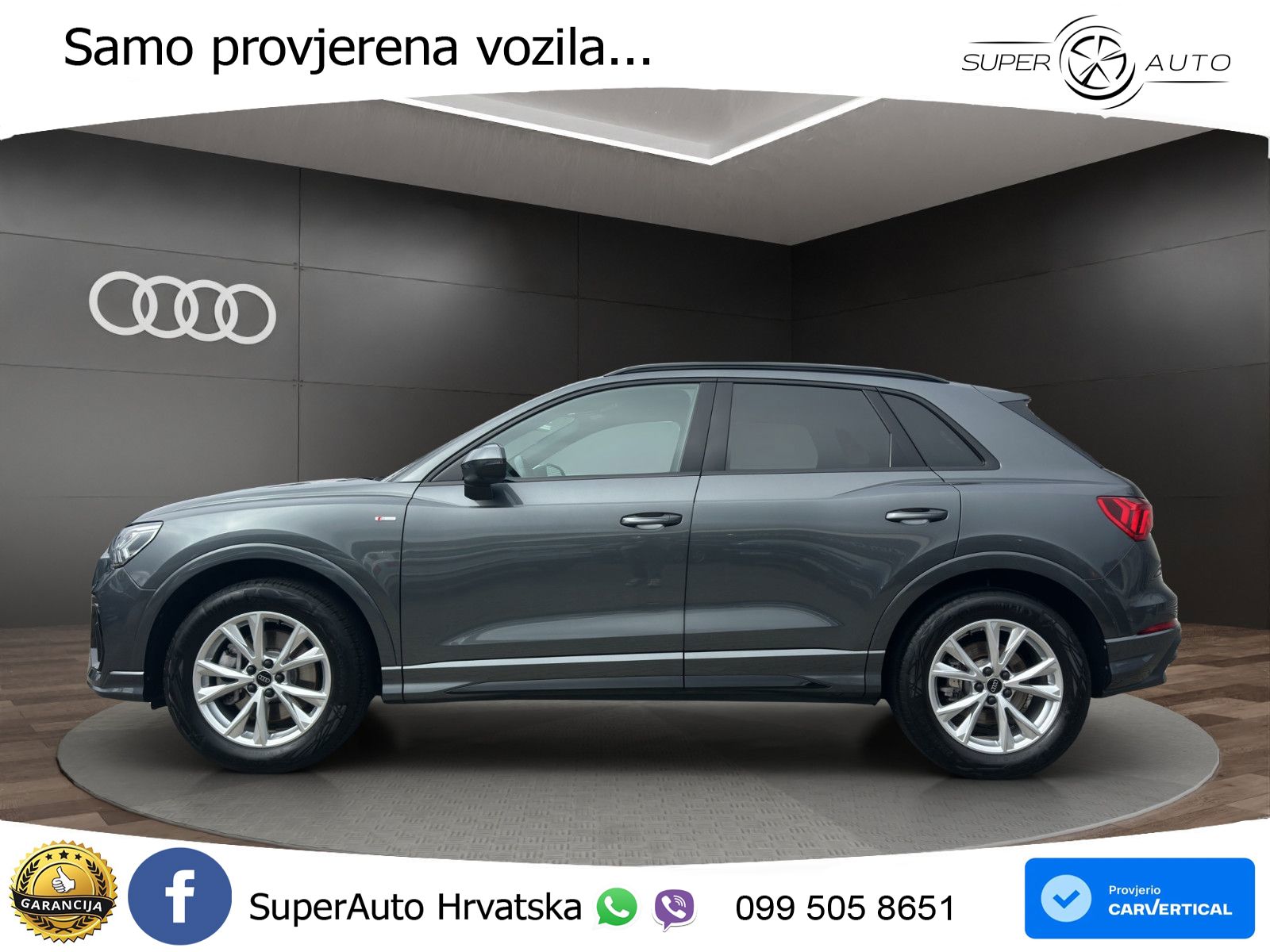 Audi Q3 40 TFSI (190 KS) quattro S tronic S line LED+GR SJED+ACC