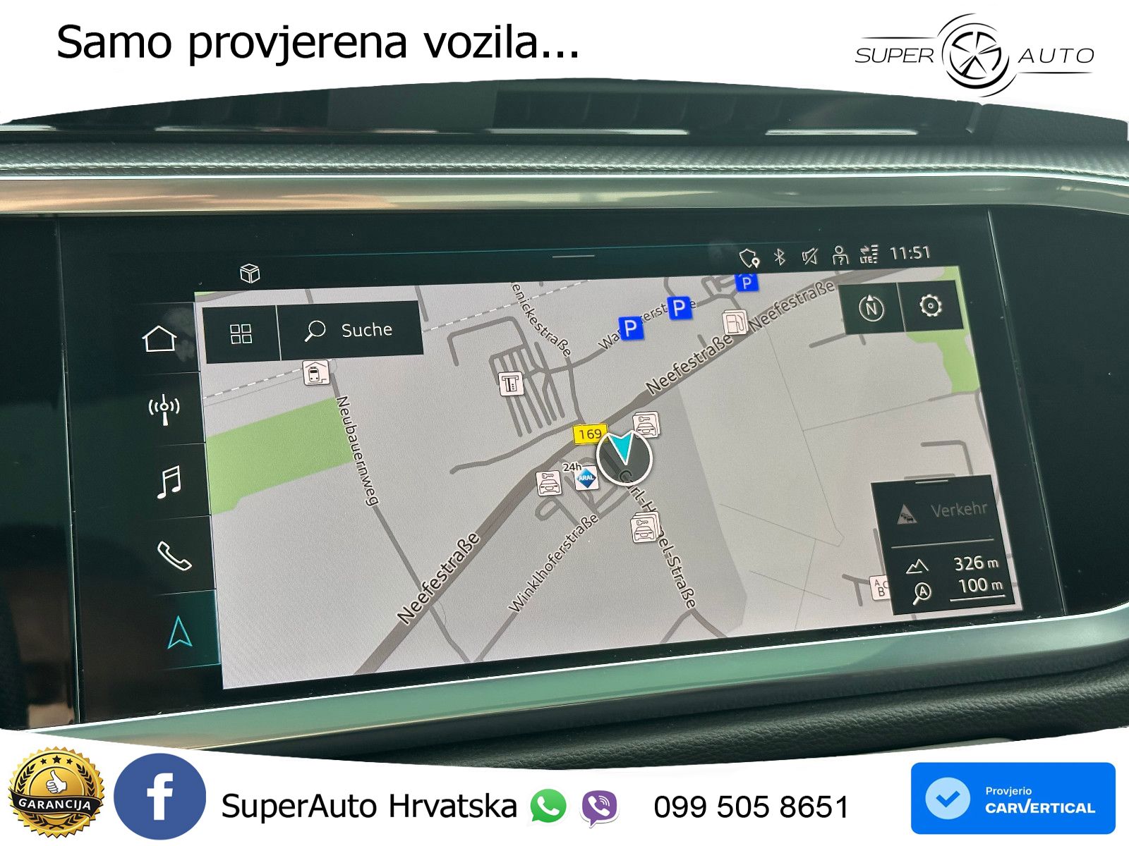 Audi Q3 40 TFSI (190 KS) quattro S tronic S line LED+GR SJED+ACC