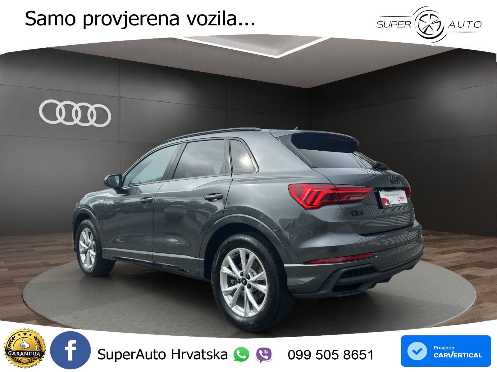 Audi Q3 40 TFSI (190 KS) quattro S tronic S line LED+GR SJED+ACC