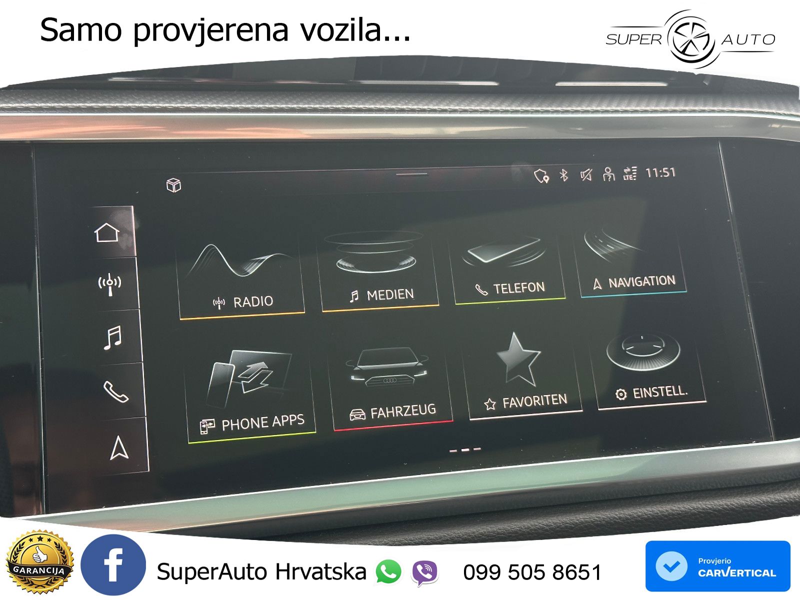 Audi Q3 40 TFSI (190 KS) quattro S tronic S line LED+GR SJED+ACC