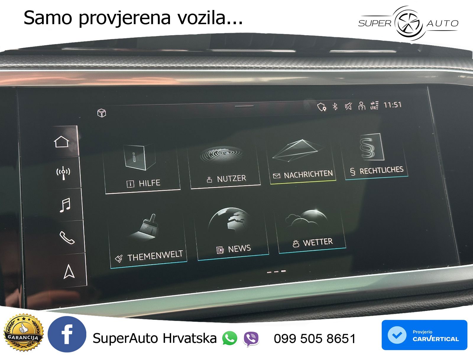 Audi Q3 40 TFSI (190 KS) quattro S tronic S line LED+GR SJED+ACC