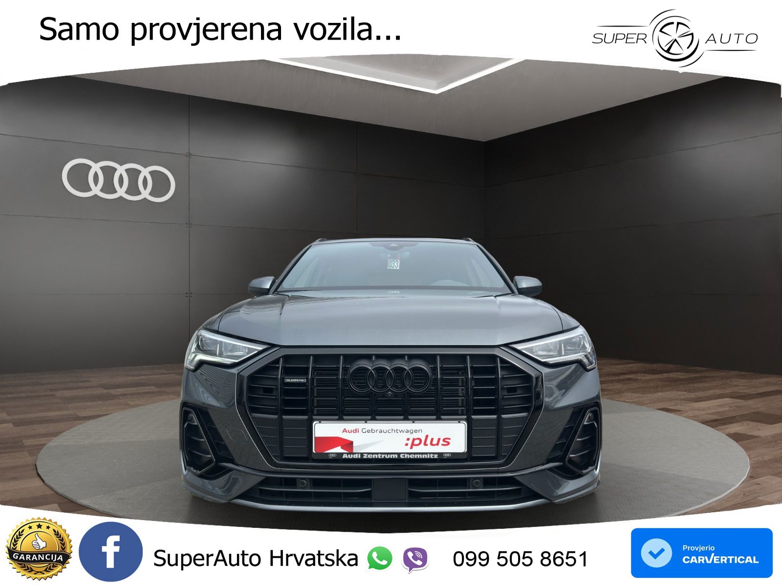 Audi Q3 40 TFSI (190 KS) quattro S tronic S line LED+GR SJED+ACC