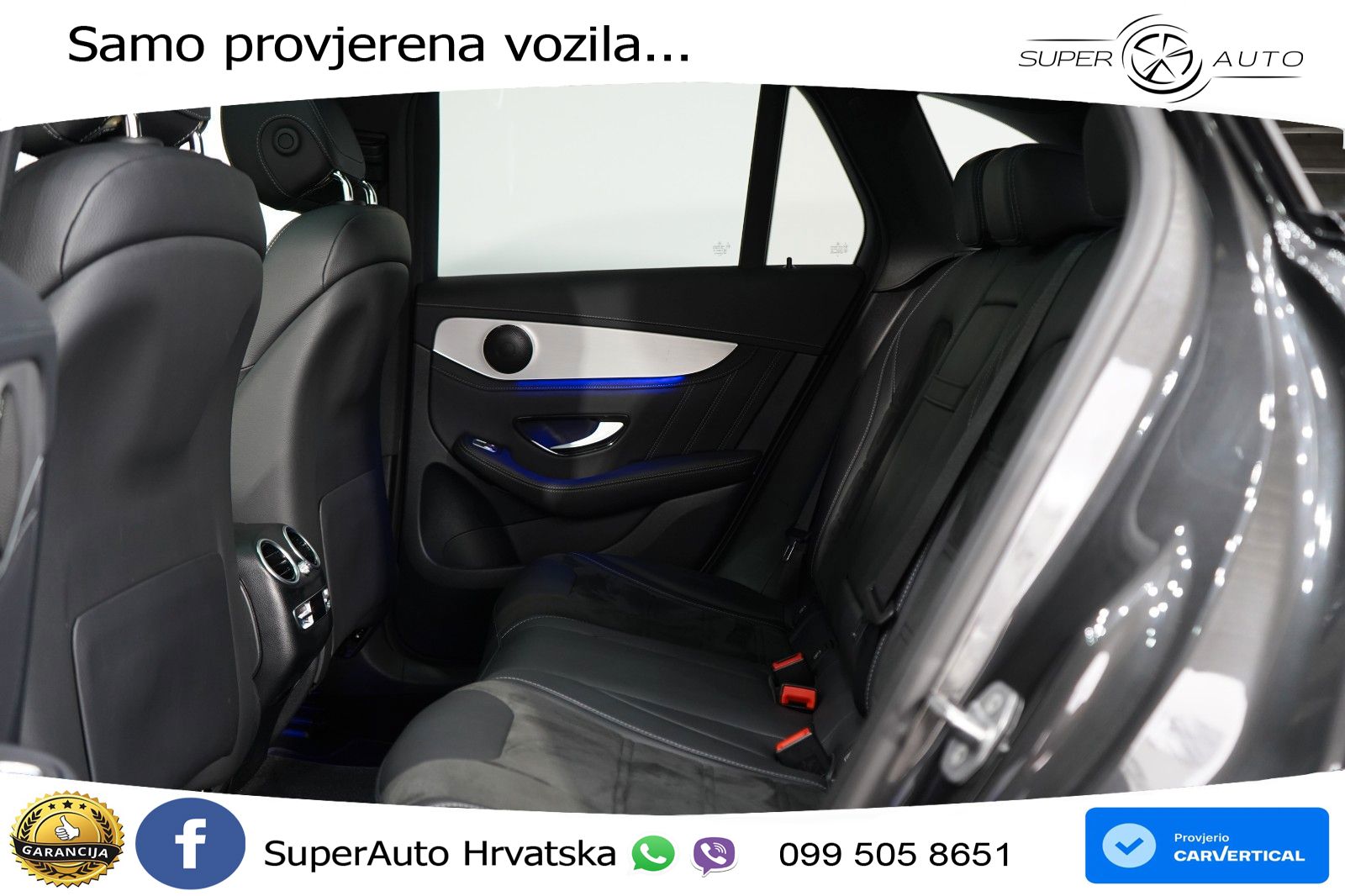 Mercedes AMG GLC 63 V8 (476 KS) 4MATIC+ MCT LED+GR SJED+ACC