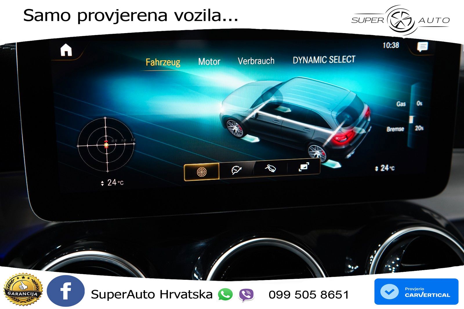 Mercedes AMG GLC 63 V8 (476 KS) 4MATIC+ MCT LED+GR SJED+ACC