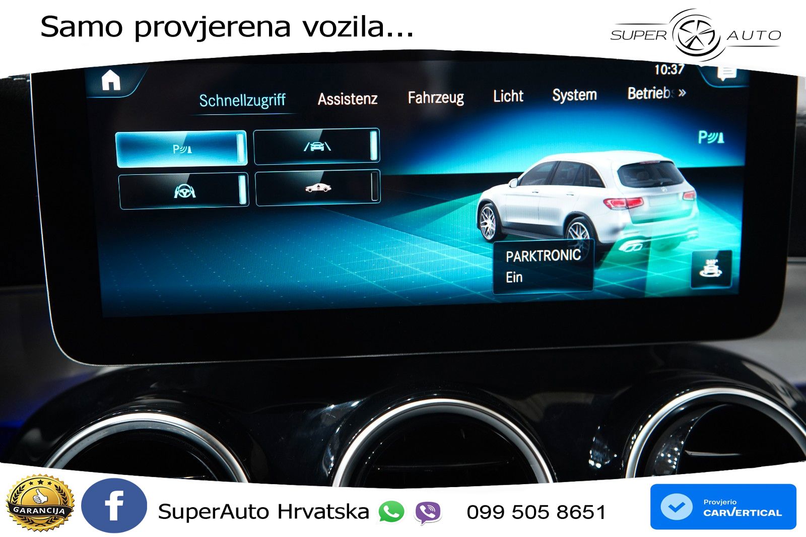 Mercedes AMG GLC 63 V8 (476 KS) 4MATIC+ MCT LED+GR SJED+ACC