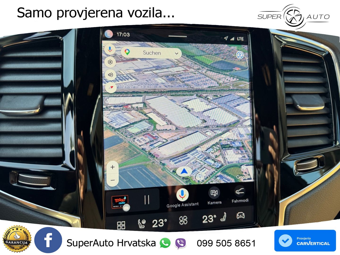 Volvo XC90 2.0 T8 AWD Automatic ZRAČNI+ACC+4xGR SJED+KAM