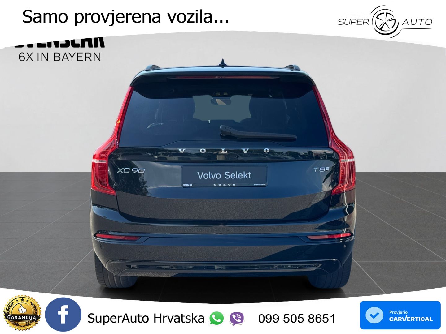 Volvo XC90 2.0 T8 AWD Automatic ZRAČNI+ACC+4xGR SJED+KAM