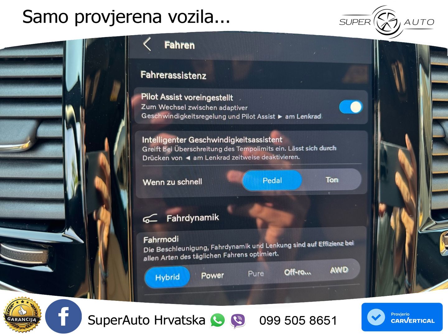 Volvo XC90 2.0 T8 AWD Automatic ZRAČNI+ACC+4xGR SJED+KAM