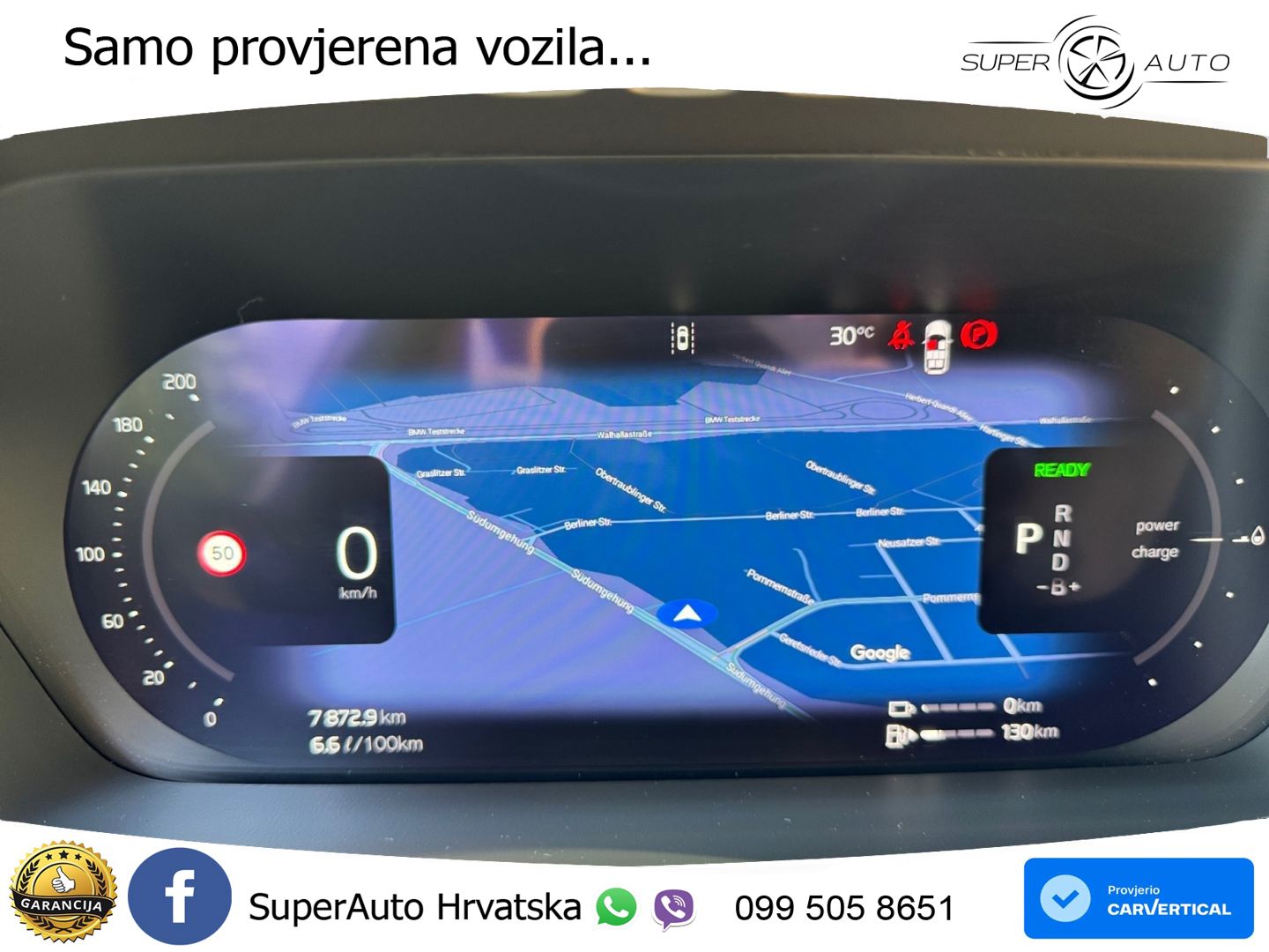 Volvo XC90 2.0 T8 AWD Automatic ZRAČNI+ACC+4xGR SJED+KAM