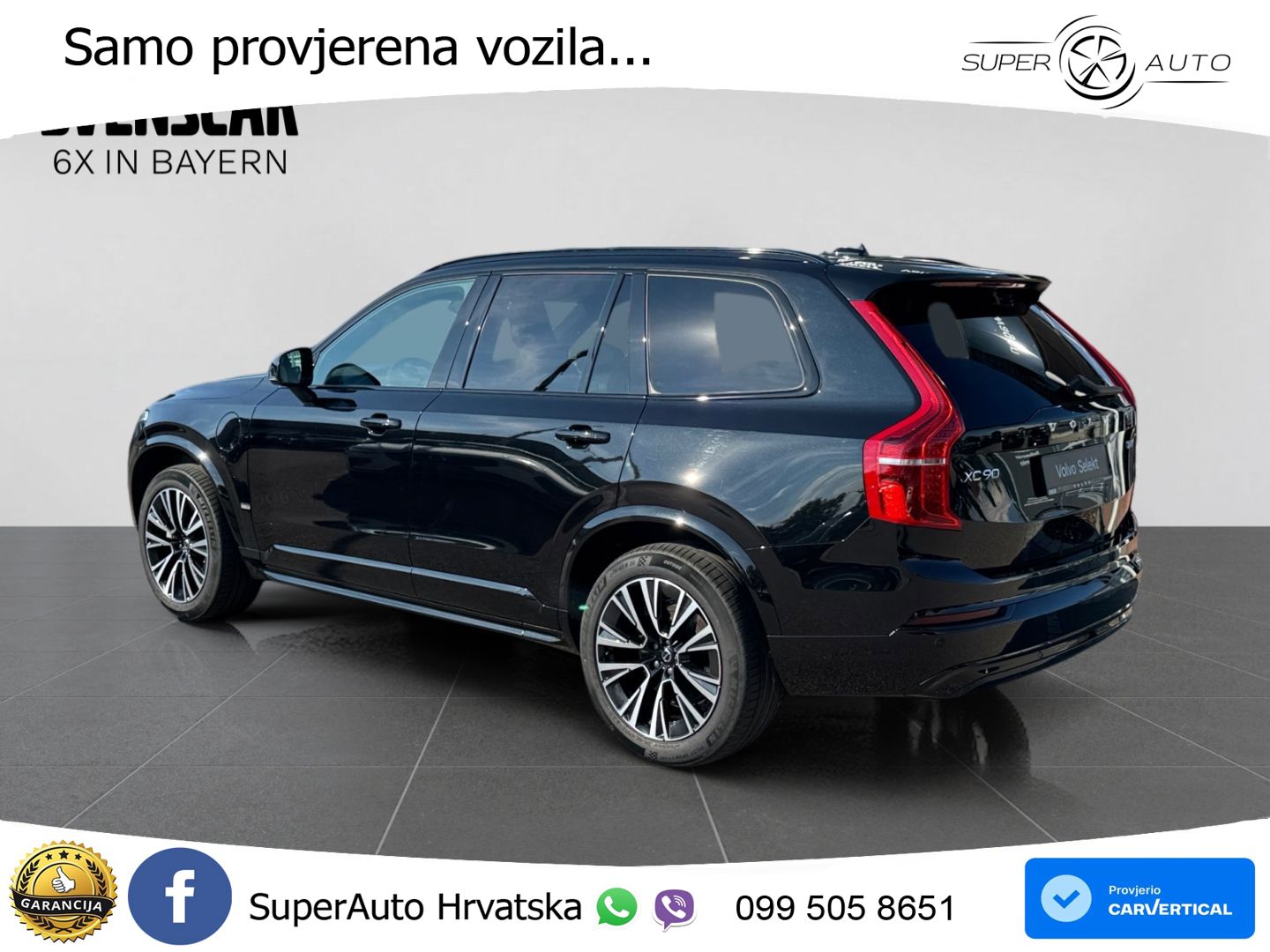 Volvo XC90 2.0 T8 AWD Automatic ZRAČNI+ACC+4xGR SJED+KAM