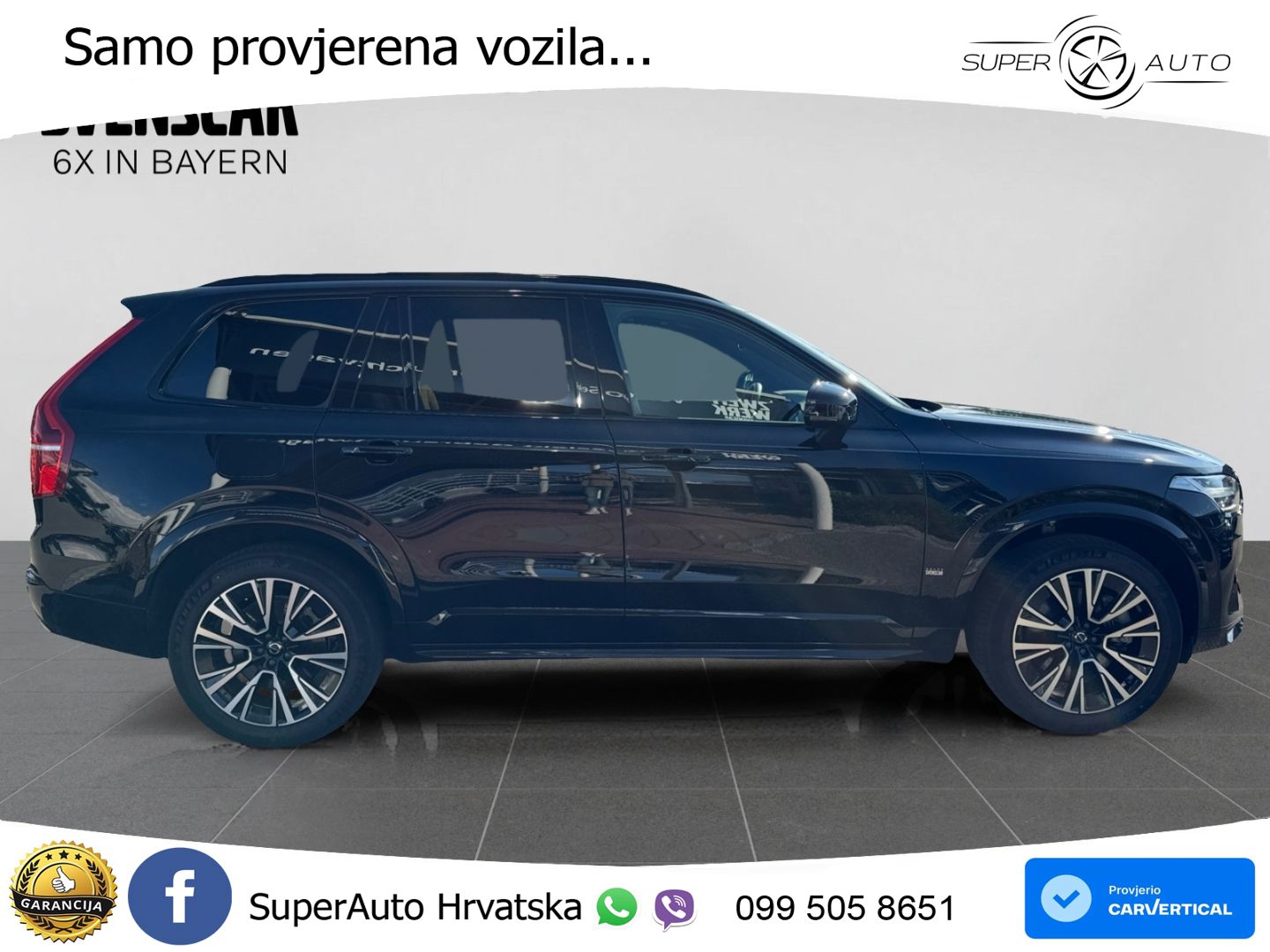 Volvo XC90 2.0 T8 AWD Automatic ZRAČNI+ACC+4xGR SJED+KAM
