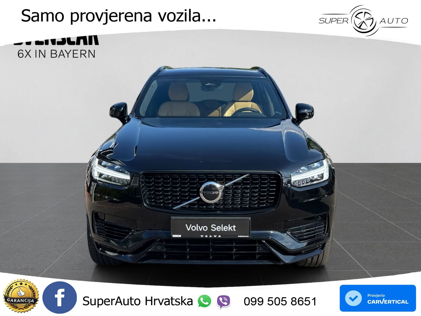 Volvo XC90 2.0 T8 AWD Automatic ZRAČNI+ACC+4xGR SJED+KAM