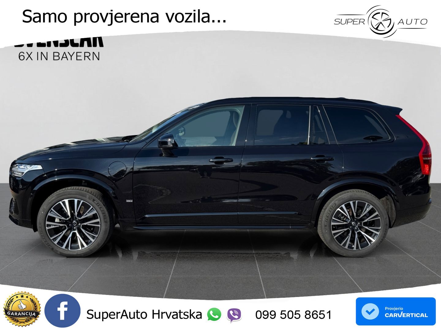 Volvo XC90 2.0 T8 AWD Automatic ZRAČNI+ACC+4xGR SJED+KAM