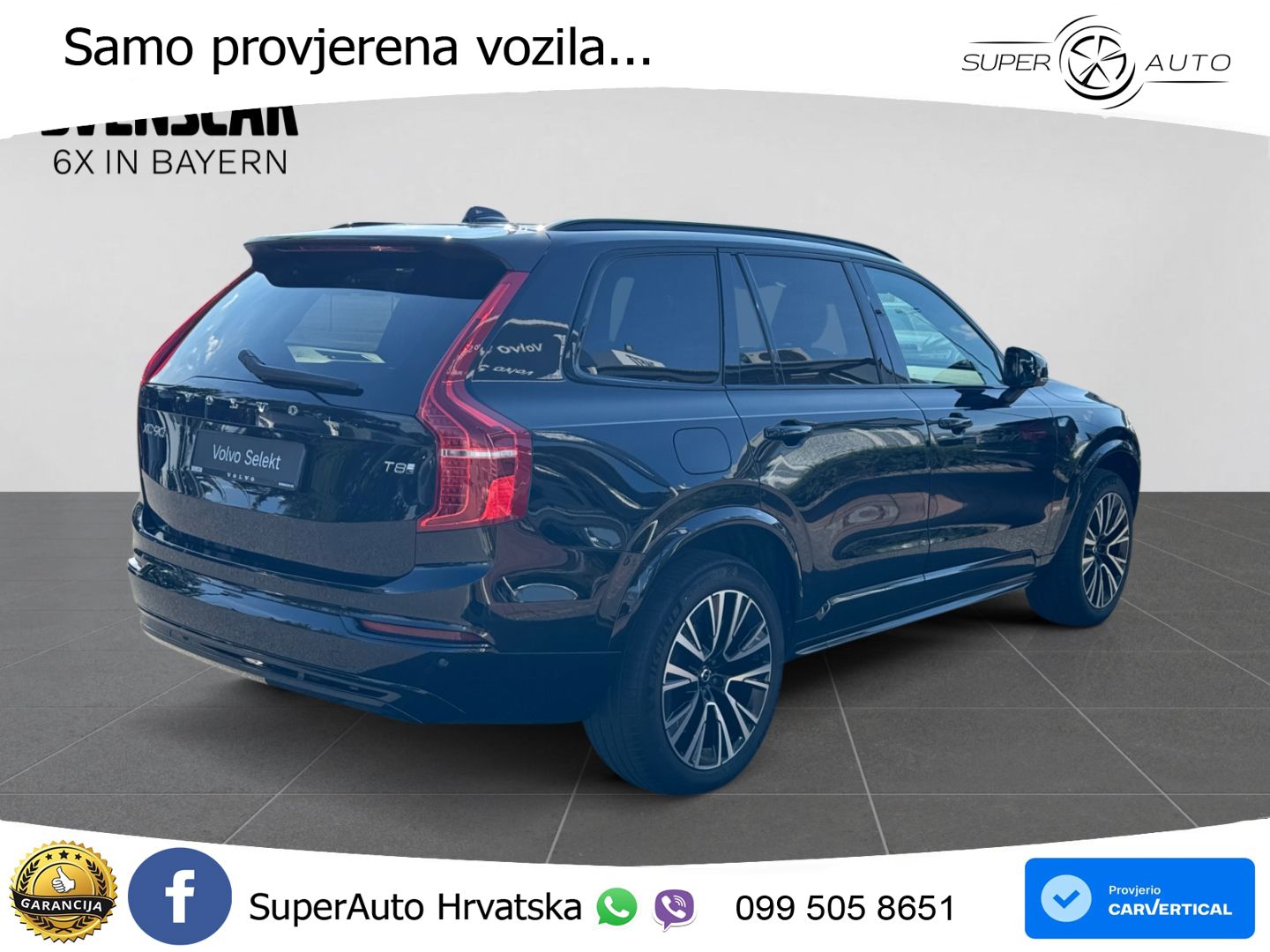 Volvo XC90 2.0 T8 AWD Automatic ZRAČNI+ACC+4xGR SJED+KAM