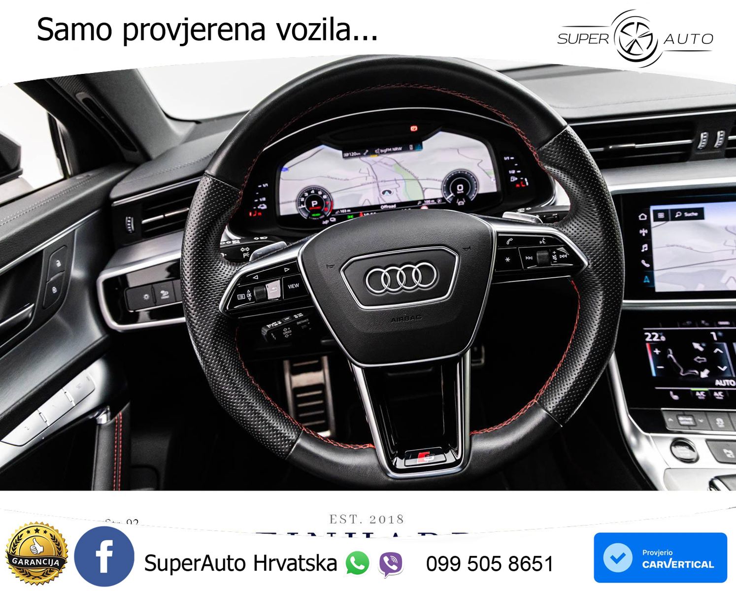 Audi A6 55 TFSIe (367 KS) quattro ultra S tronic 2x S line MATRIX+GR SJED+KAM