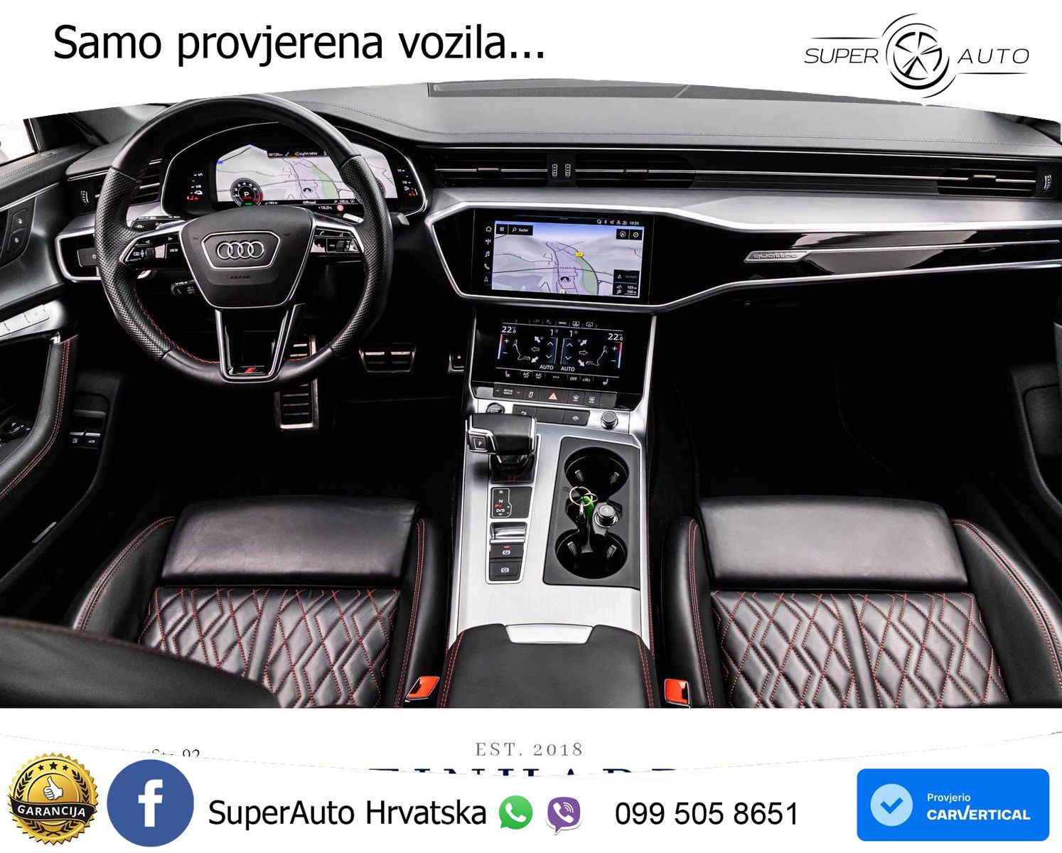 Audi A6 55 TFSIe (367 KS) quattro ultra S tronic 2x S line MATRIX+GR SJED+KAM