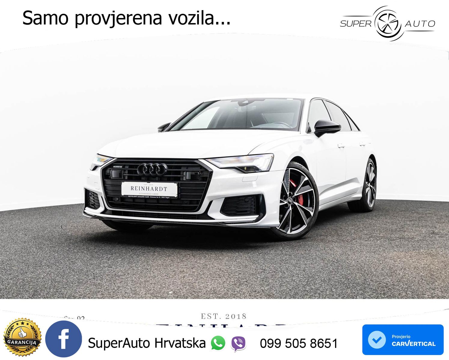 Audi A6 55 TFSIe (367 KS) quattro ultra S tronic 2x S line MATRIX+GR SJED+KAM