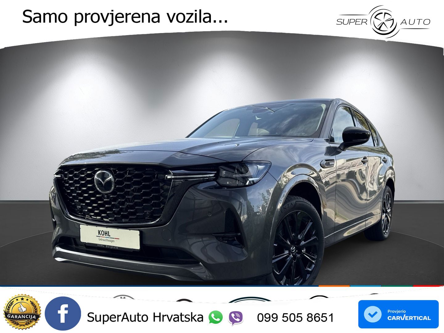 Mazda CX-60 3.3 e-Skyactiv D (254 KS) AWD Automatic MATRIX+GR SJED+KAM