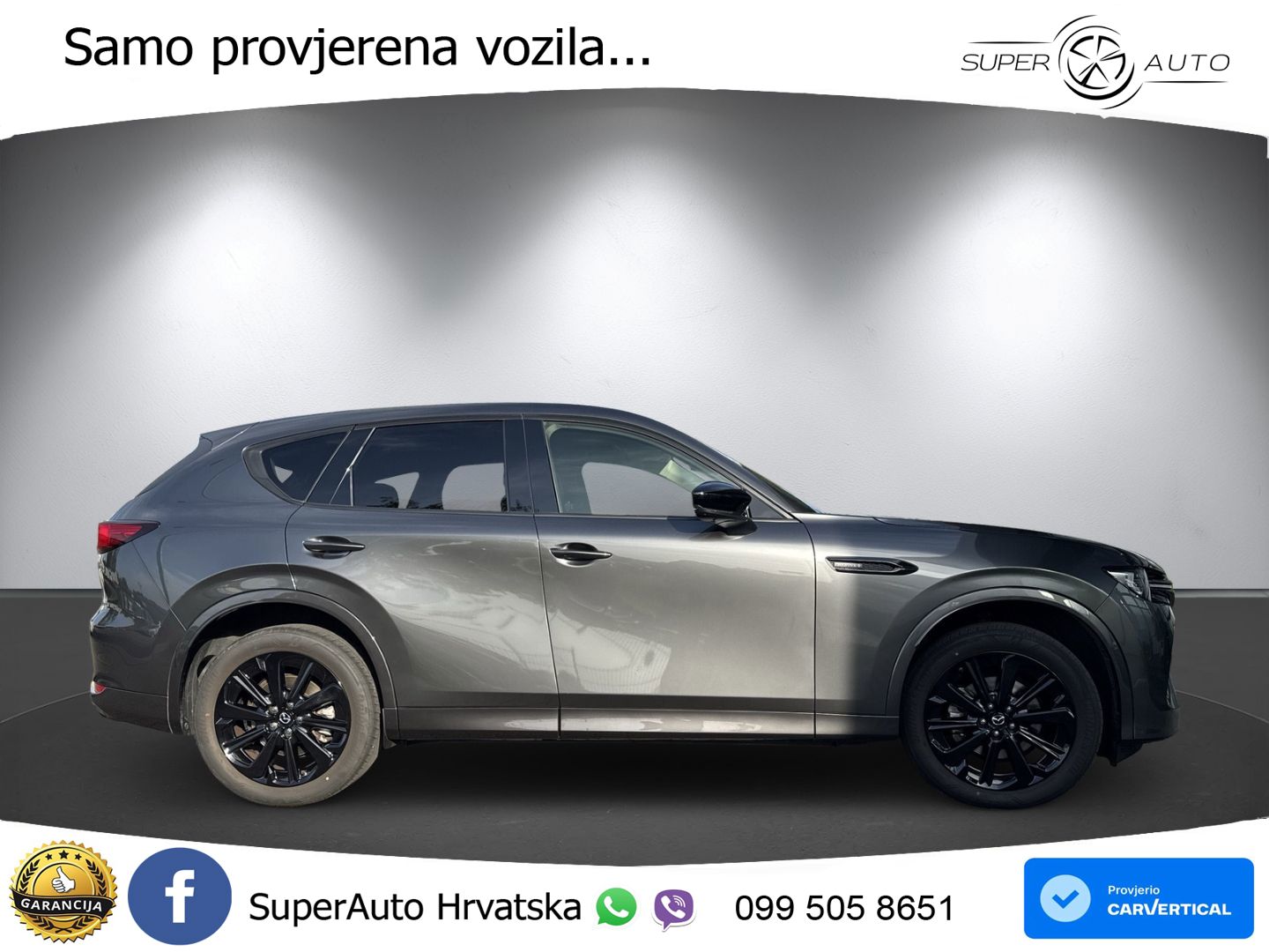 Mazda CX-60 3.3 e-Skyactiv D (254 KS) AWD Automatic MATRIX+GR SJED+KAM