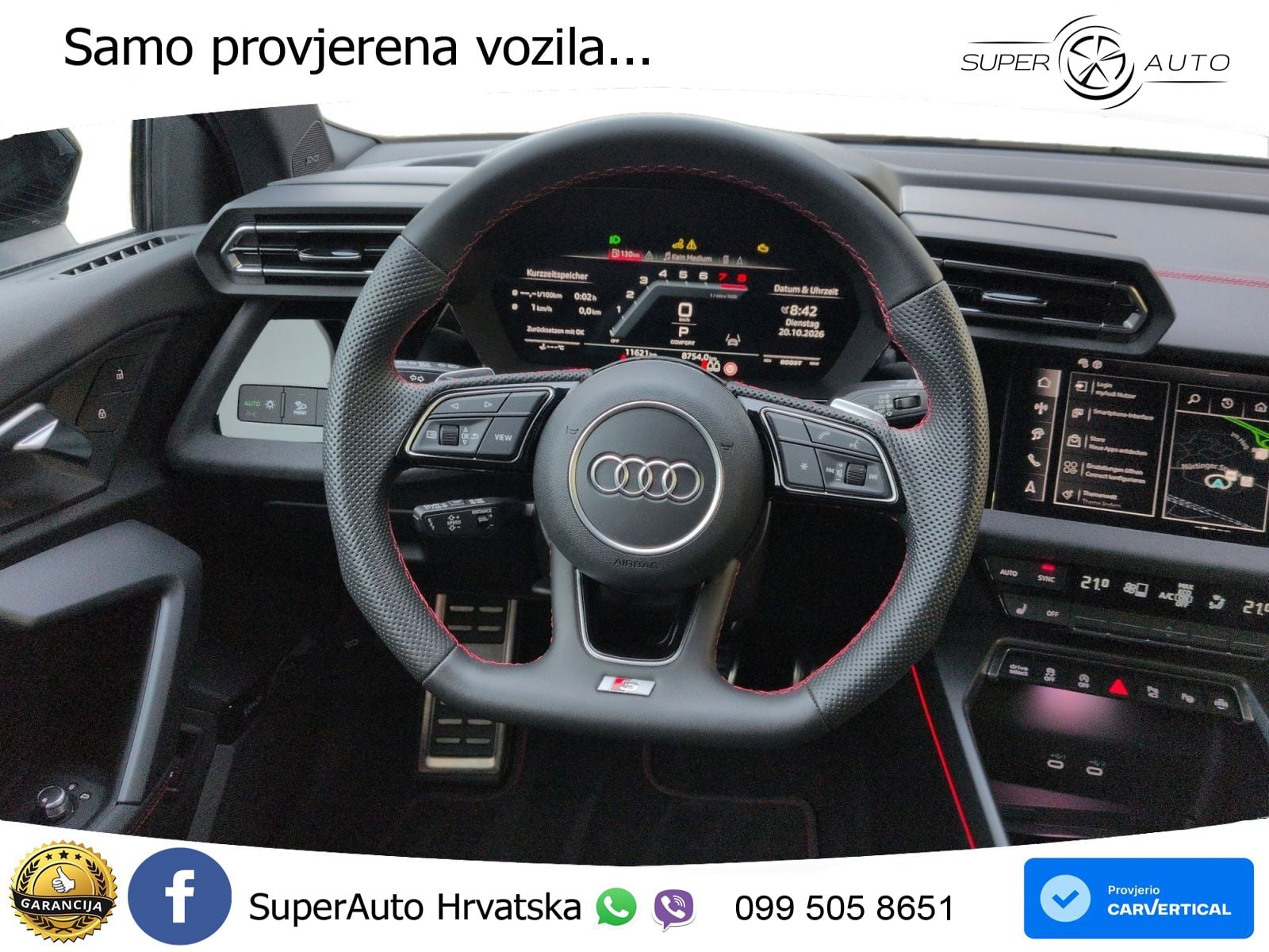 Audi S3 2.0 TFSI (333 KS) quattro S tronic MATRIX+GR SJED+KAM