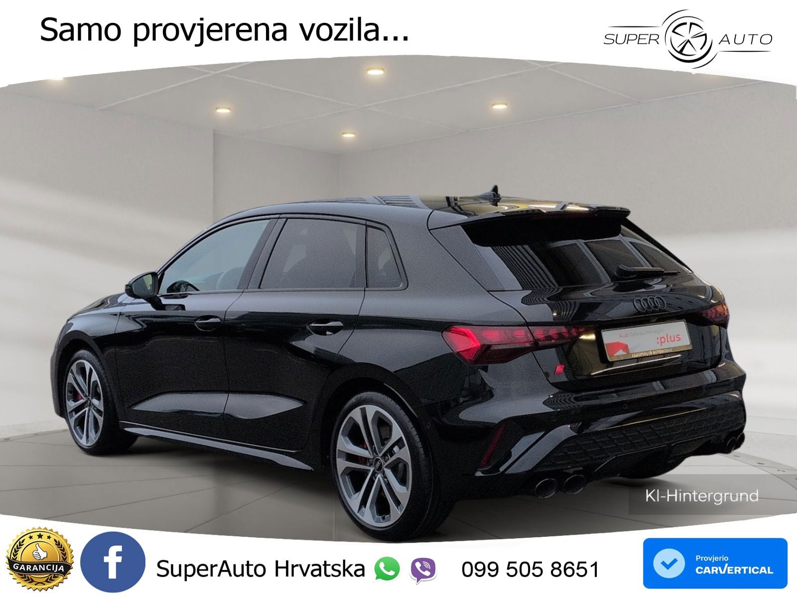 Audi S3 2.0 TFSI (333 KS) quattro S tronic MATRIX+GR SJED+KAM