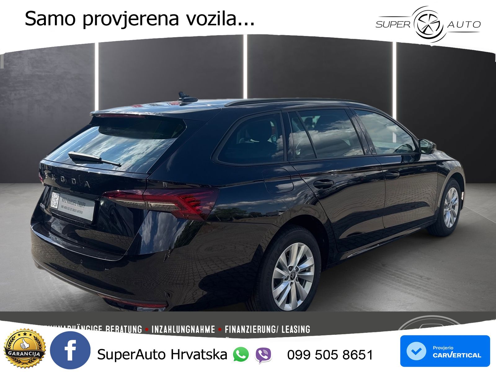 Škoda Octavia Combi 2.0 TDI (150 KS) DSG LED+GR SJED+ACC