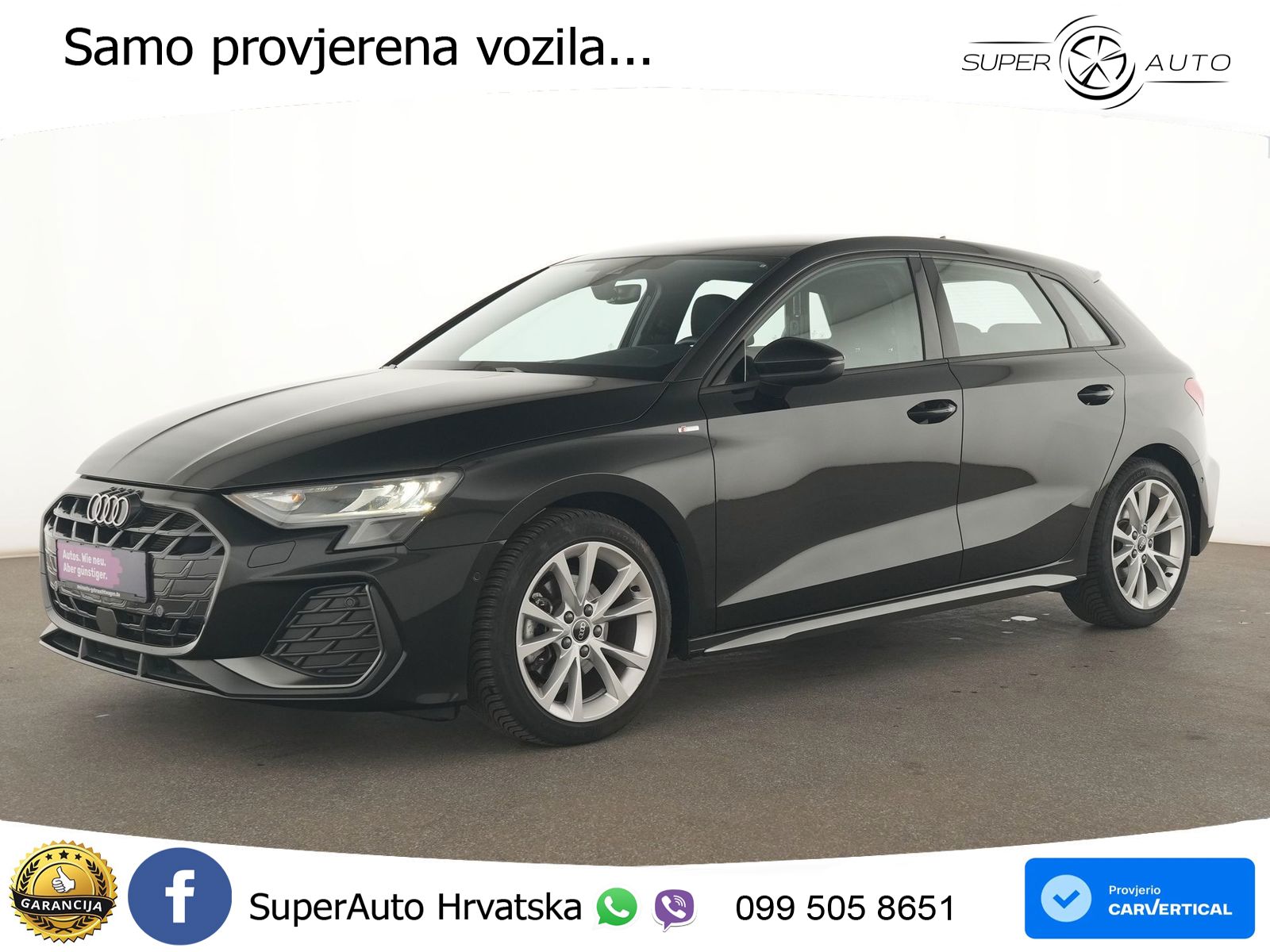 Audi A3 35 TFSI (150 KS) S tronic S line LED+GR SJED+ACC