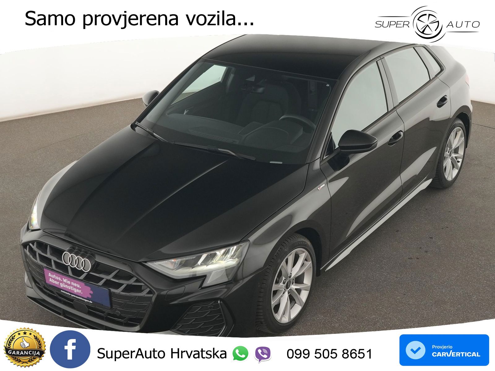 Audi A3 35 TFSI (150 KS) S tronic S line LED+GR SJED+ACC