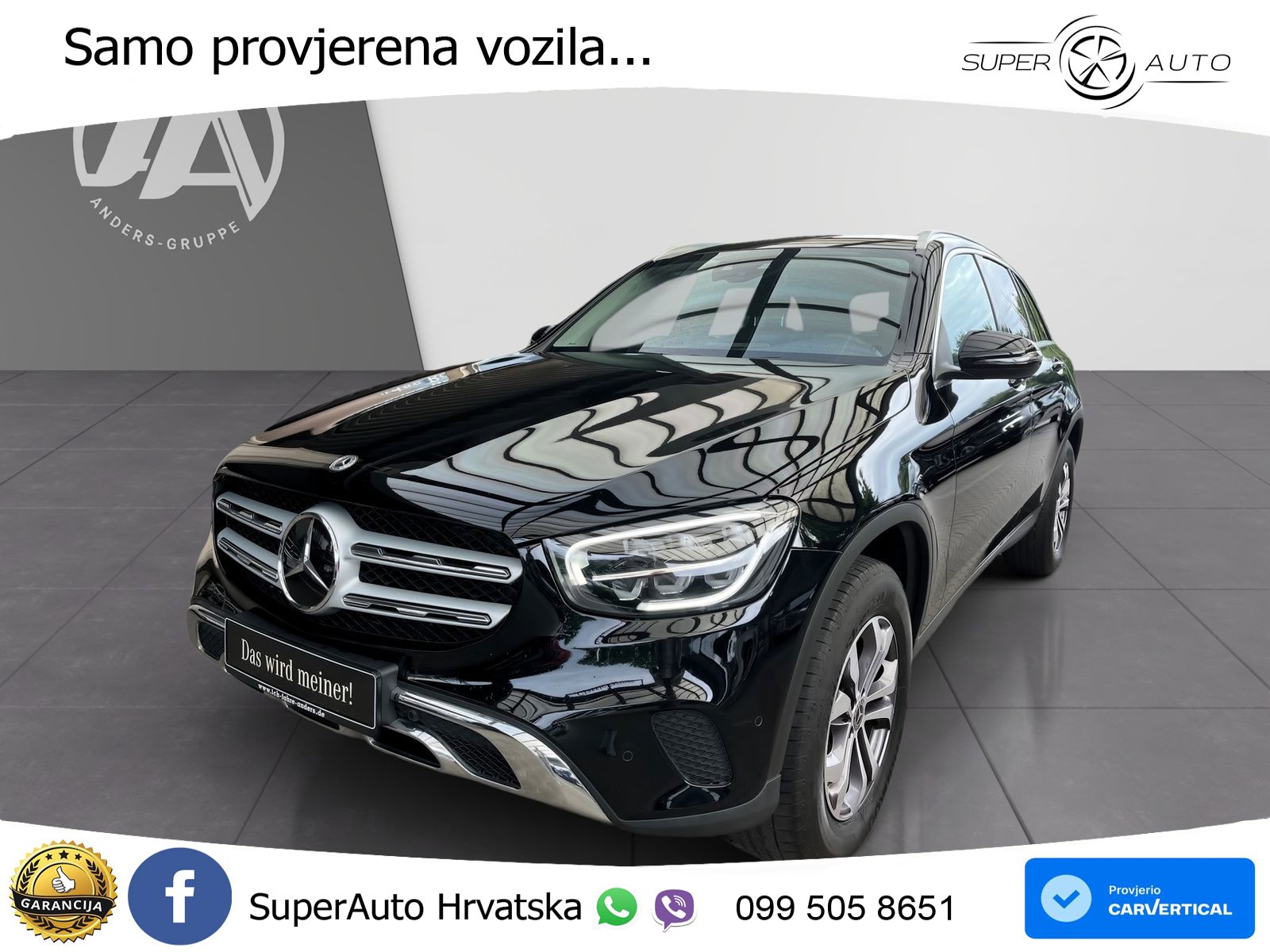Mercedes GLC 220d (194 KS) 4MATIC G-TRONIC LED+GR SJED+ACC