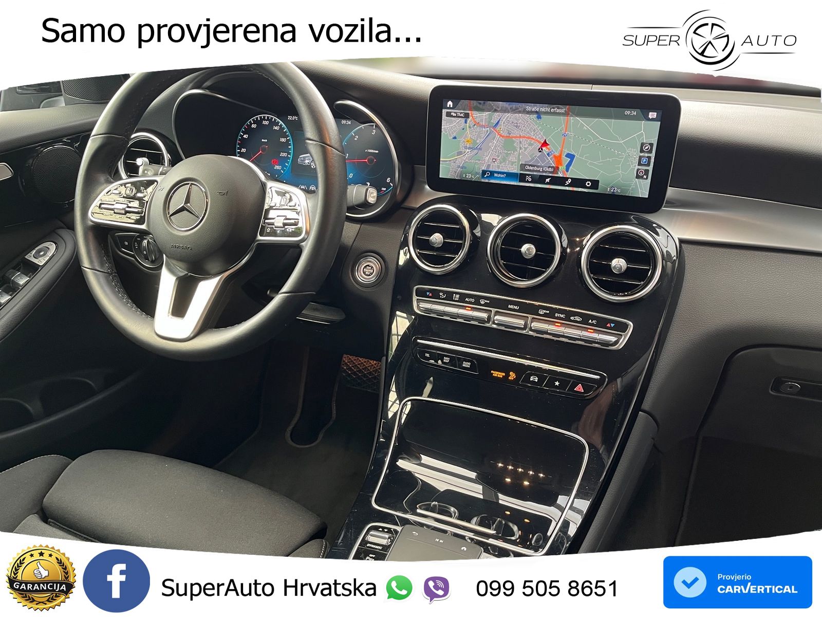 Mercedes GLC 220d (194 KS) 4MATIC G-TRONIC LED+GR SJED+ACC