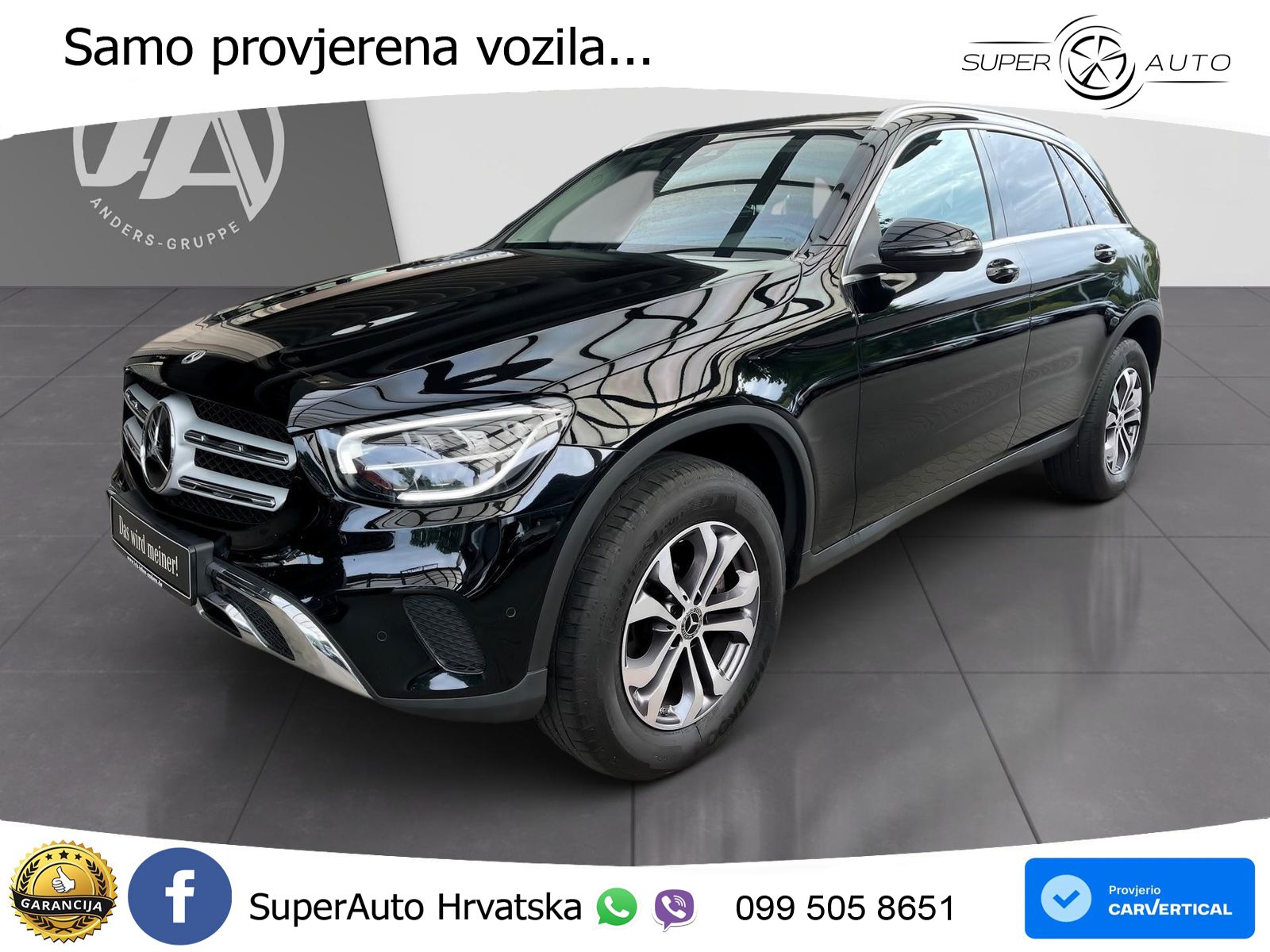 Mercedes GLC 220d (194 KS) 4MATIC G-TRONIC LED+GR SJED+ACC