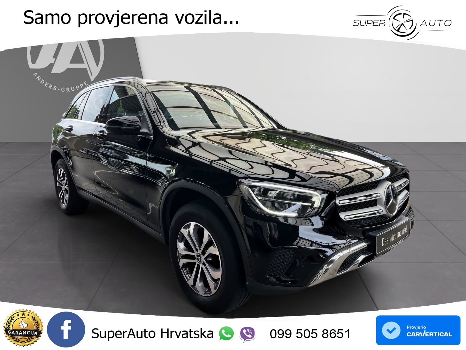 Mercedes GLC 220d (194 KS) 4MATIC G-TRONIC LED+GR SJED+ACC