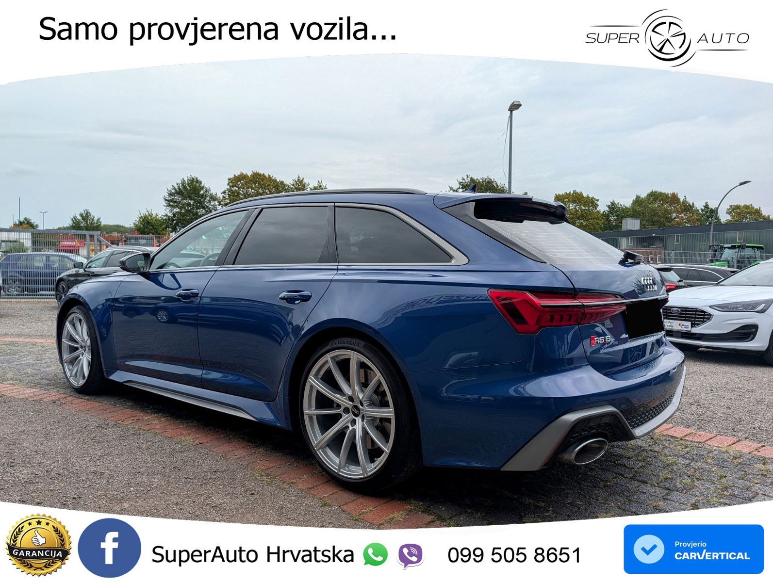 Audi RS6 Avant 4.0 TFSI V8 performance (630 KS)  quattro tiptronic