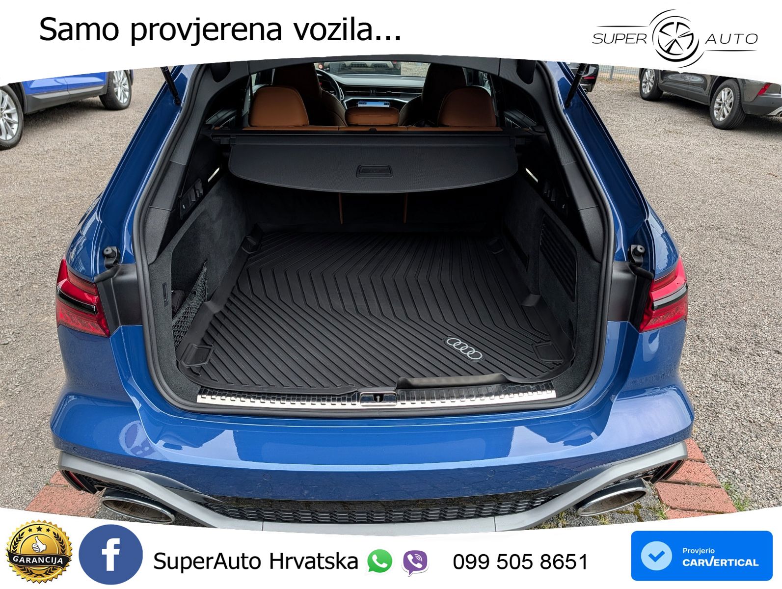Audi RS6 Avant 4.0 TFSI V8 performance (630 KS)  quattro tiptronic
