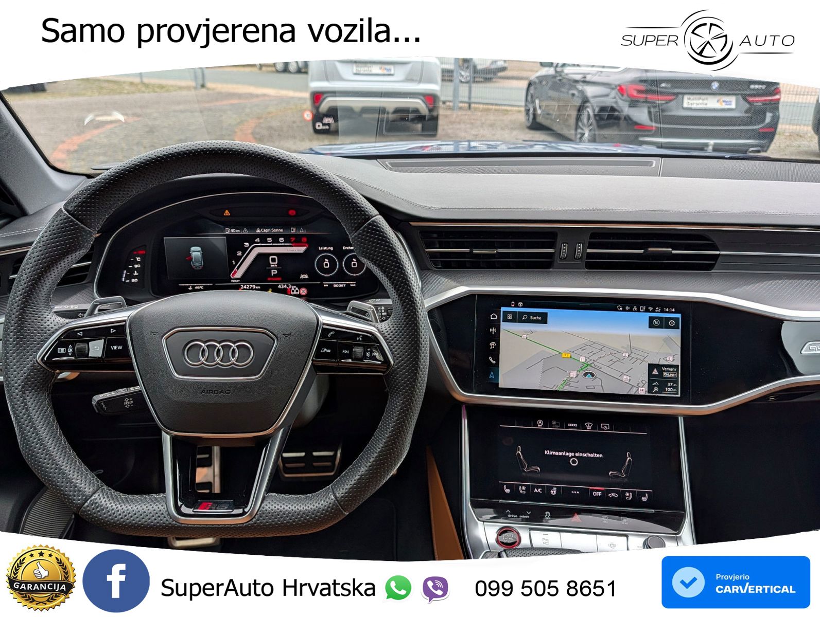 Audi RS6 Avant 4.0 TFSI V8 performance (630 KS)  quattro tiptronic