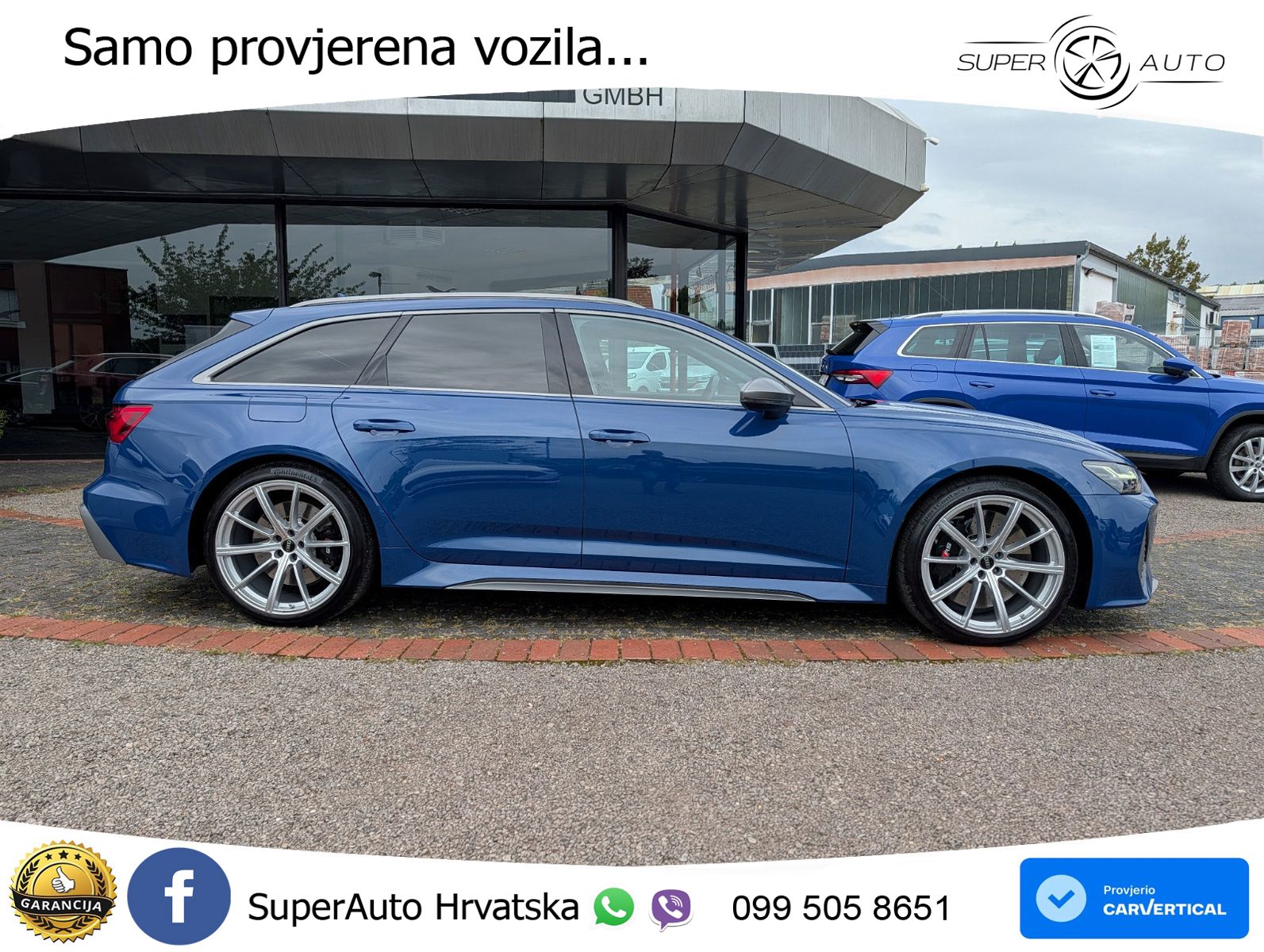 Audi RS6 Avant 4.0 TFSI V8 performance (630 KS)  quattro tiptronic