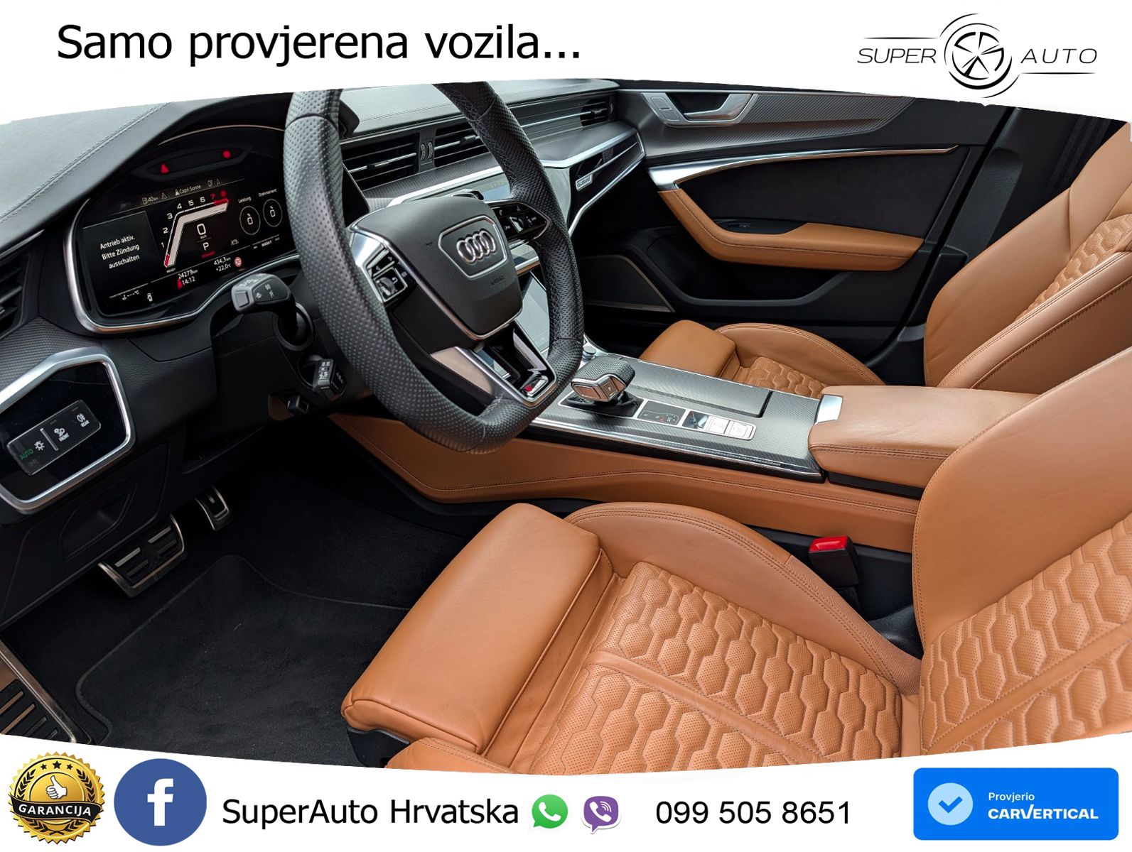 Audi RS6 Avant 4.0 TFSI V8 performance (630 KS)  quattro tiptronic