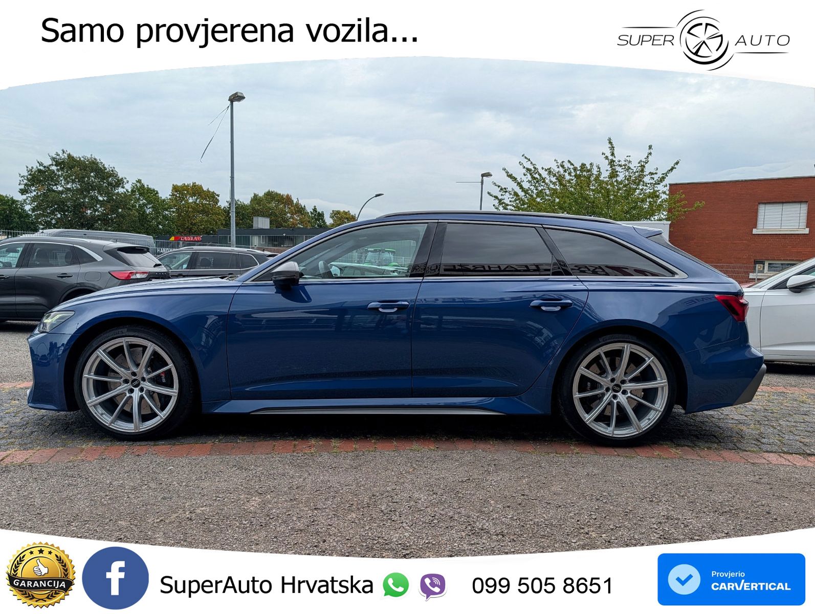 Audi RS6 Avant 4.0 TFSI V8 performance (630 KS)  quattro tiptronic