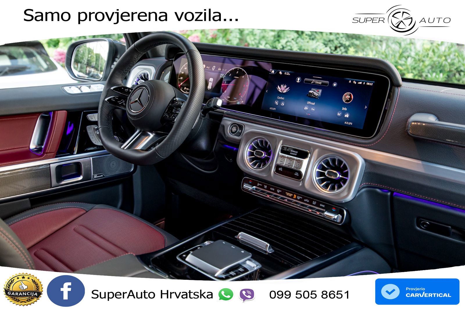Mercedes G 450d Long (367 KS) 4MATIC 9G-TRONIC
