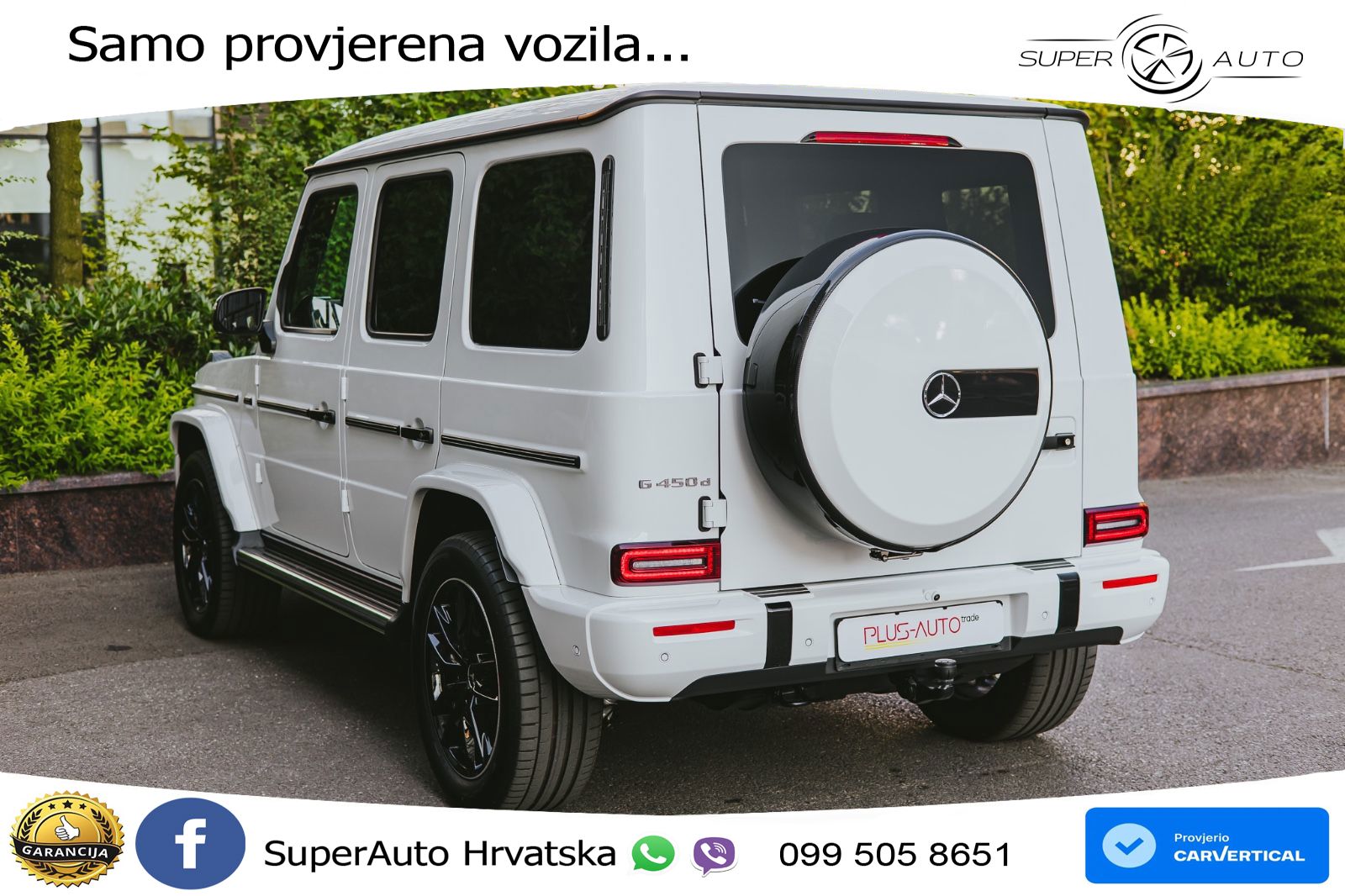 Mercedes G 450d Long (367 KS) 4MATIC 9G-TRONIC