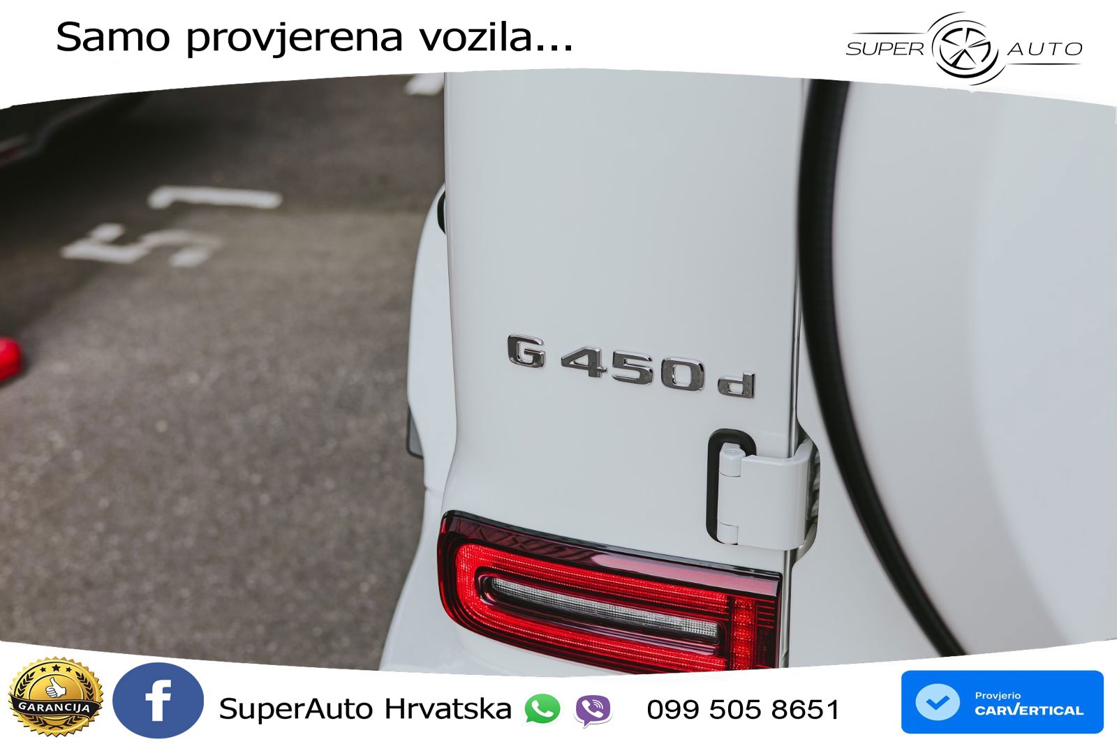 Mercedes G 450d Long (367 KS) 4MATIC 9G-TRONIC