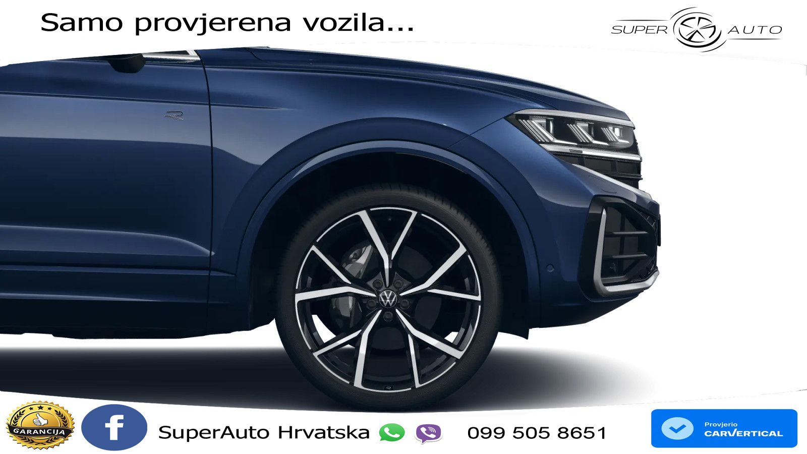 Volkswagen Touareg 3.0 V6 TDI (286 KS) 4MOTION Tiptronic ZRAČNI+ACC+4xGR SJED+KAM