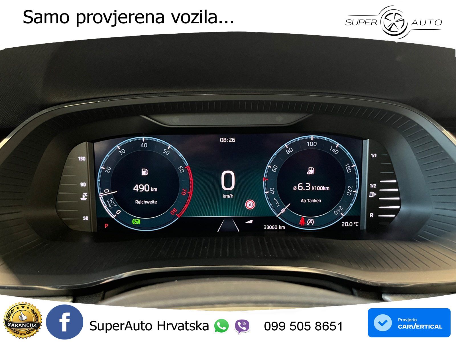 Škoda Octavia Combi 1.5 TSI EVO e-TEC (150 KS) DSG LED+GR SJED+ACC