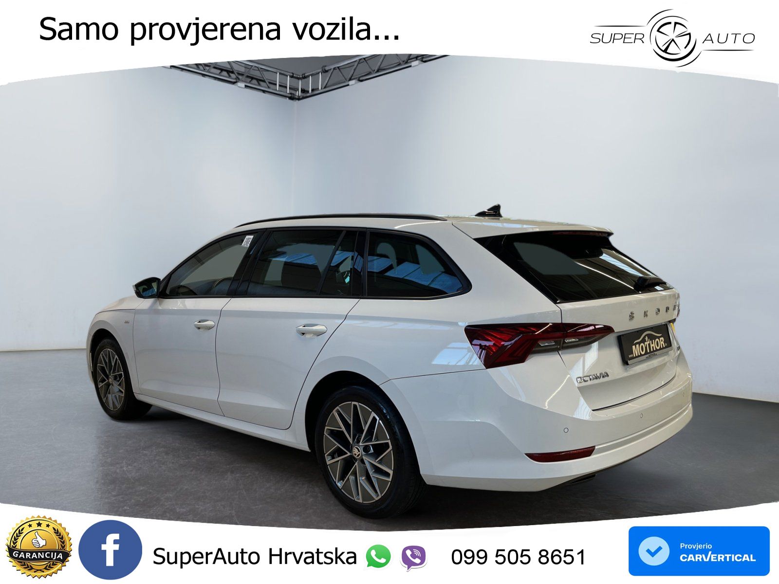 Škoda Octavia Combi 1.5 TSI EVO e-TEC (150 KS) DSG LED+GR SJED+ACC